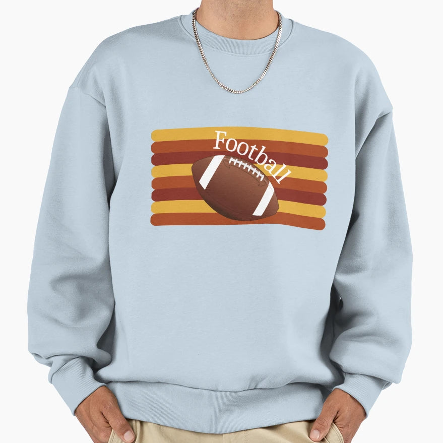 Football Sweatshirt - Novelty Apparel for Adults - T-Shirt, Sweatshirt, Hoodie
