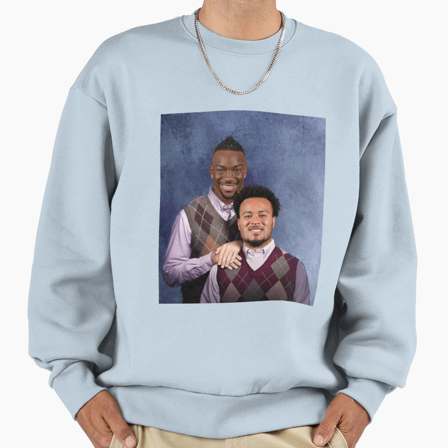 BR And Tyler Allgeier Step Brother Sweatshirt - Unique Graphic Unisex - T-Shirt, Sweatshirt, Hoodie