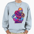 American Football Player Vaporwave Sweatshirt - Aesthetic Graphic Unisex - T-Shirt, Sweatshirt, Hoodie