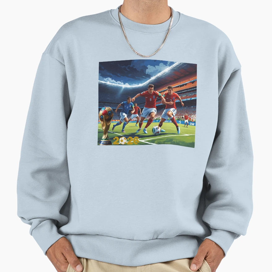 Foot Ball 2026 Sweatshirt - Fun Novelty Design for Adults - T-Shirt, Sweatshirt, Hoodie