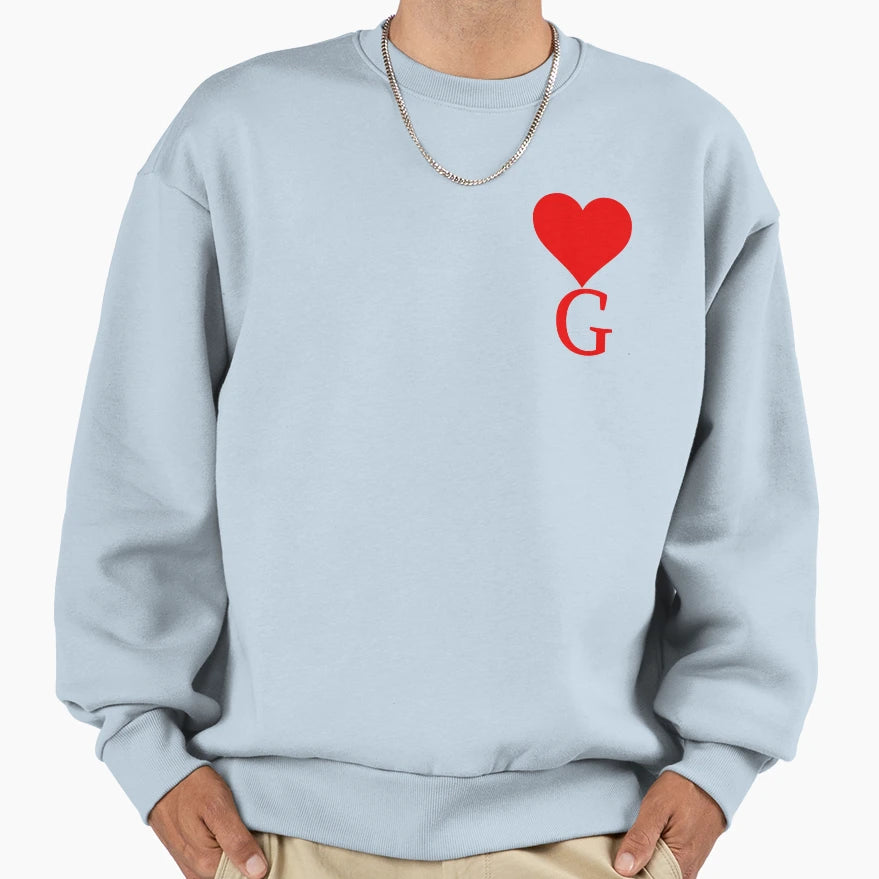 Alphabet Abcd To Z Read Heart T-Shirt - Custom Art Print Unisex - T-Shirt, Sweatshirt, Hoodie