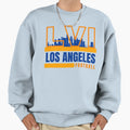 Los Angeles Football Yellow Blue Sweatshirt - Streetwear Style Men Women - T-Shirt, Sweatshirt, Hoodie