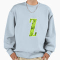 Z Botanical Monogram Detailed Clovers Sweatshirt - Graphic Print Men Women - T-Shirt, Sweatshirt, Hoodie