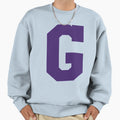 Alphabet Purple G Sports Letter G Sweatshirt - Custom Art Print Unisex - T-Shirt, Sweatshirt, Hoodie
