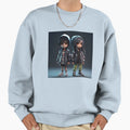 Nebula Warriors Leo And Lina Sweatshirt - Graphic Print Unisex - T-Shirt, Sweatshirt, Hoodie