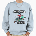 Save Sports Female Athletes Sweatshirt - Trendy Graphic for Adults - T-Shirt, Sweatshirt, Hoodie