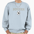 Soccer Football Fans Love Footy Soccer Sweatshirt - Unique Graphic Unisex - T-Shirt, Sweatshirt, Hoodie