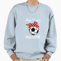 Busy Raising Ballers Funny Soccer Mom Sweatshirt - Graphic Print Men Women - T-Shirt, Sweatshirt, Hoodie