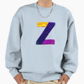 Letter Z Monogram Typography Collage Sweatshirt - Custom Art Print Unisex - T-Shirt, Sweatshirt, Hoodie