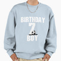 Birthday 7 Sweatshirt - Minimalist Print Men Women - T-Shirt, Sweatshirt, Hoodie
