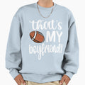 Proud Football Girlfriend Football T-Shirt - Novelty Apparel for Adults - T-Shirt, Sweatshirt, Hoodie