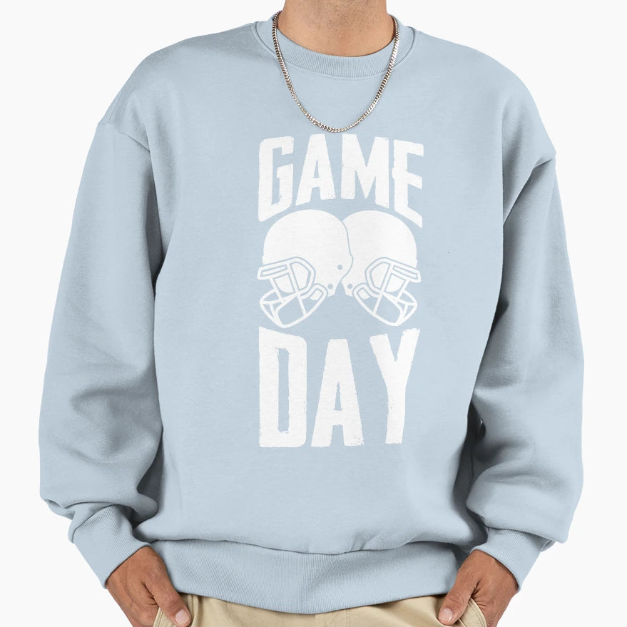 Game Day American Football Sweatshirt - Casual Everyday Wear for Adults - T-Shirt, Sweatshirt, Hoodie