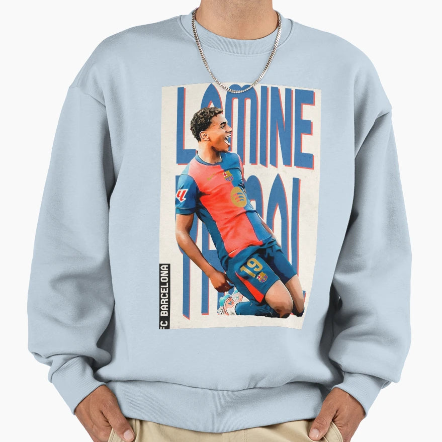 Lamine Yamal Sweatshirt - Fun Novelty Design Unisex - T-Shirt, Sweatshirt, Hoodie