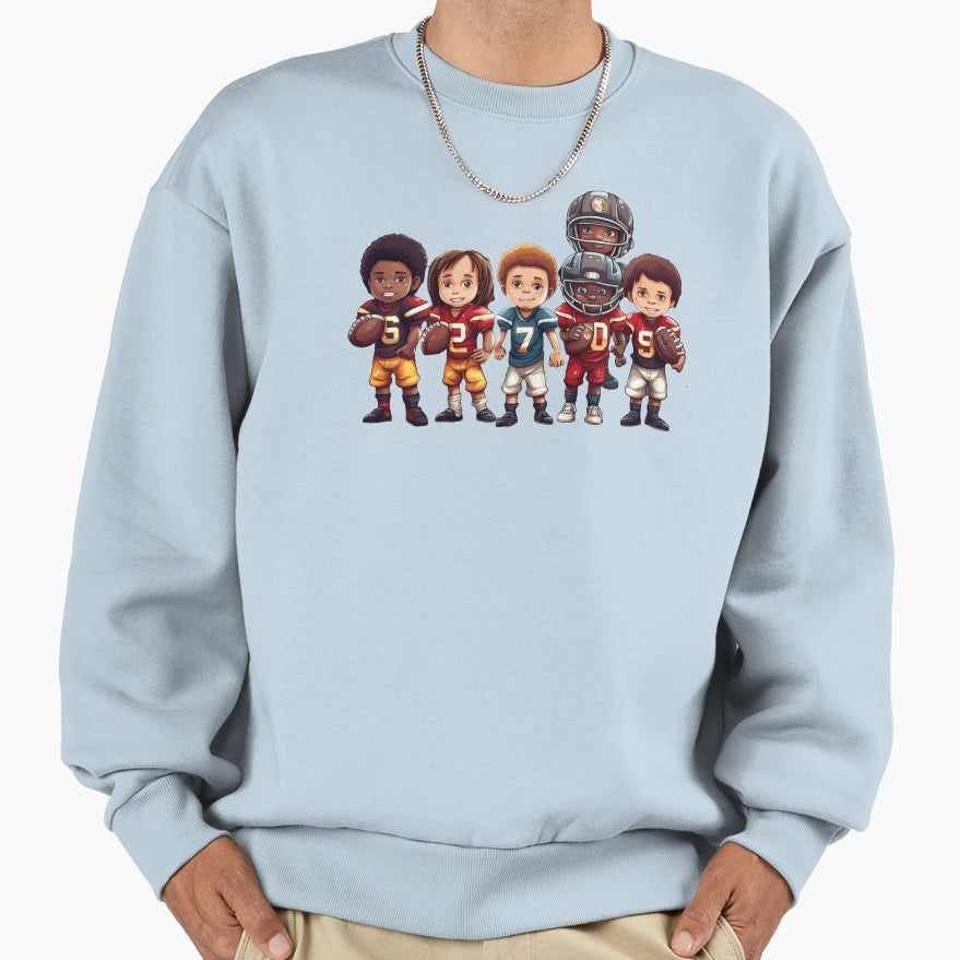 Football Sweatshirt - Novelty Apparel Unisex - T-Shirt, Sweatshirt, Hoodie