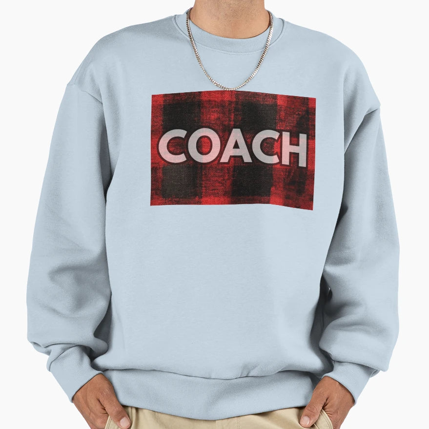 Coach Walz Red Flannel Hunter Sweatshirt - Aesthetic Graphic for Adults - T-Shirt, Sweatshirt, Hoodie