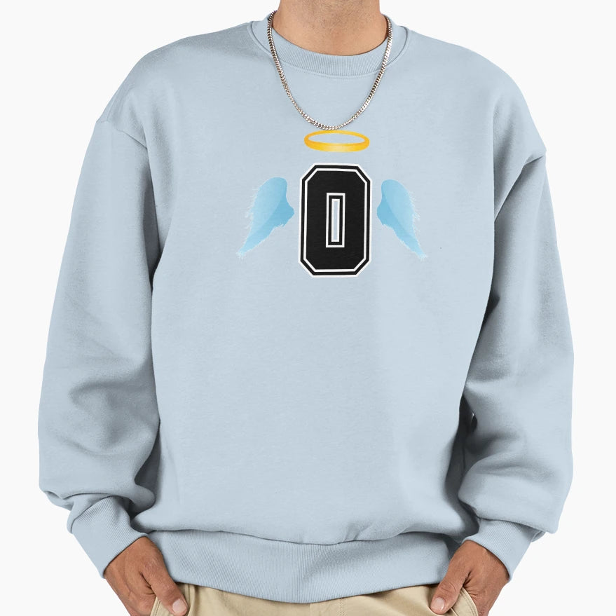 Letter O College Font Good Heaven Sweatshirt - Novelty Apparel Men Women - T-Shirt, Sweatshirt, Hoodie