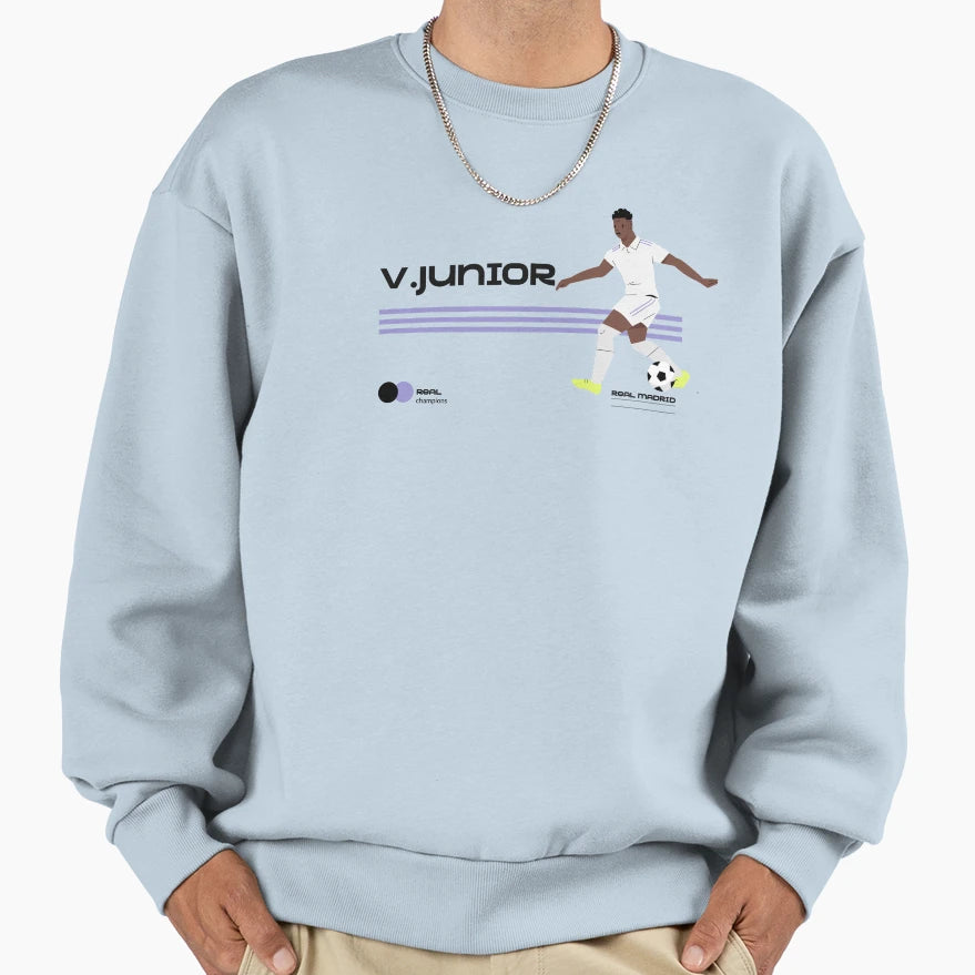Real Madrid V Junior T-Shirt - Streetwear Style for Adults - T-Shirt, Sweatshirt, Hoodie