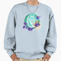 Watercolor Monogram Q Sweatshirt - Casual Everyday Wear Men Women - T-Shirt, Sweatshirt, Hoodie