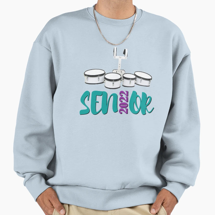 Senior Class 2022 Tenors Quads Sweatshirt - Novelty Apparel Unisex - T-Shirt, Sweatshirt, Hoodie