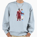 Red And Blue Sweatshirt - Casual Everyday Wear Unisex - T-Shirt, Sweatshirt, Hoodie