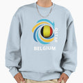 Football Soccer Team Belgium Sweatshirt - Aesthetic Graphic for Adults - T-Shirt, Sweatshirt, Hoodie