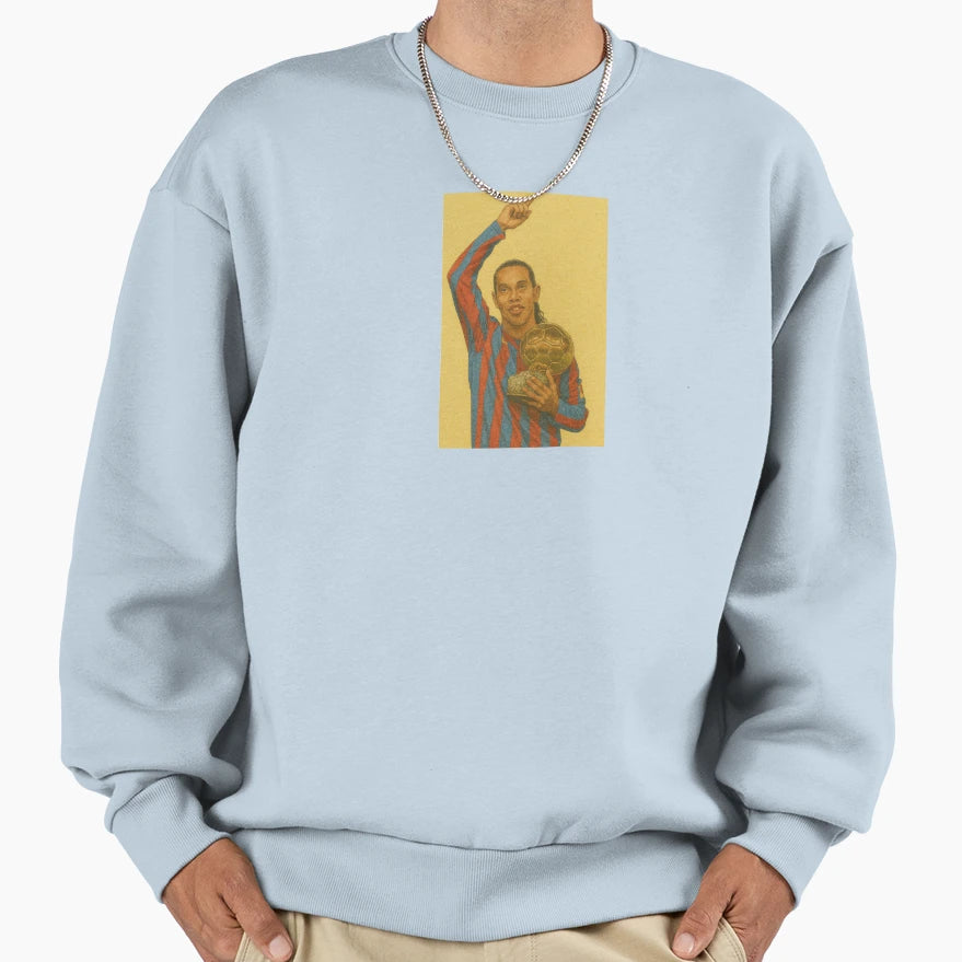Ronaldinho Sweatshirt - Graphic Print Men Women - T-Shirt, Sweatshirt, Hoodie