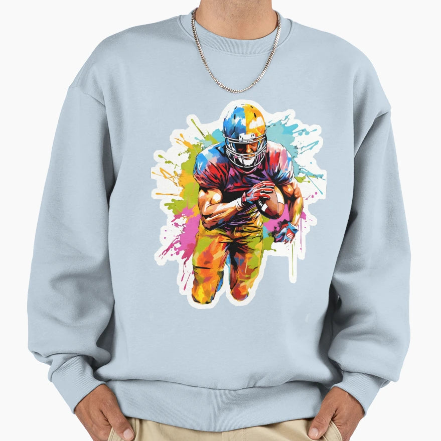 Football Touchdown Sweatshirt - Trendy Graphic for Adults - T-Shirt, Sweatshirt, Hoodie