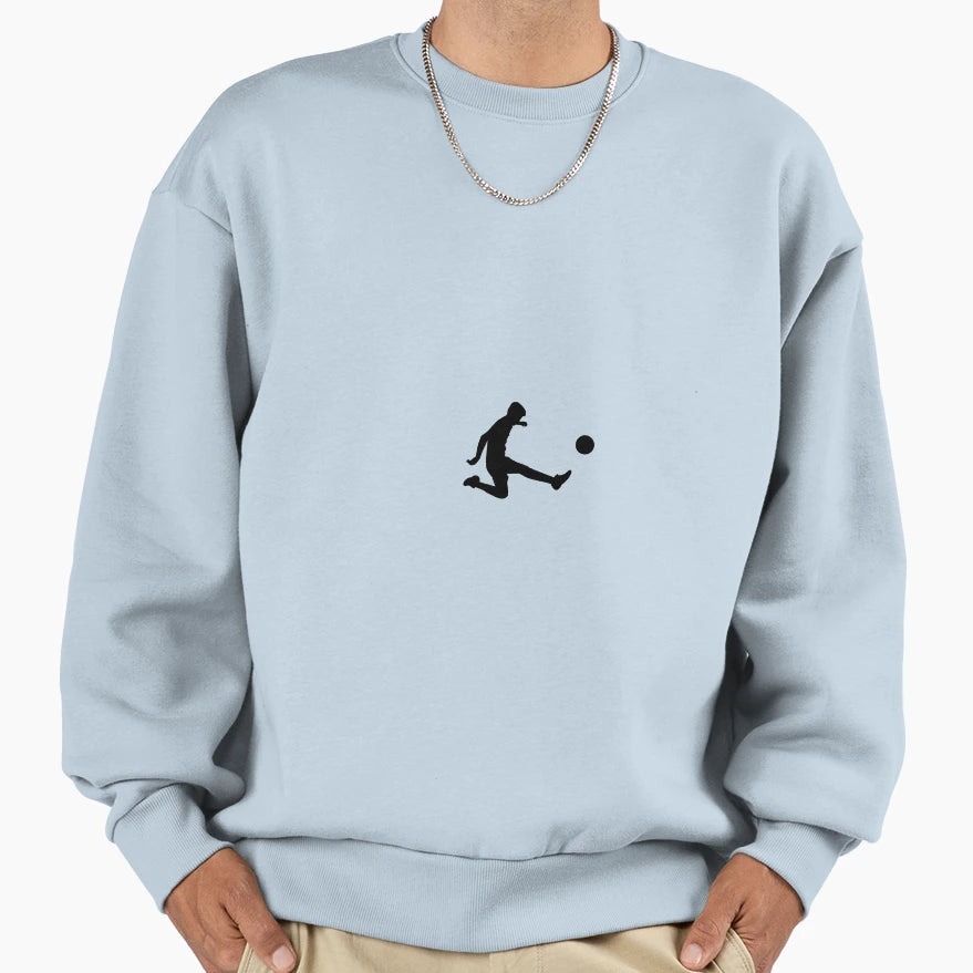 Soccer Sweatshirt - Minimalist Print Unisex - T-Shirt, Sweatshirt, Hoodie
