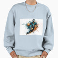 American Football Player Watercolor Sweatshirt - Minimalist Print Unisex - T-Shirt, Sweatshirt, Hoodie
