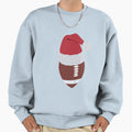 Football Gridiron Ball Festive Sweatshirt - Aesthetic Graphic for Adults - T-Shirt, Sweatshirt, Hoodie