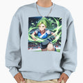 Anime Female Footballer Sweatshirt - Trendy Graphic for Adults - T-Shirt, Sweatshirt, Hoodie