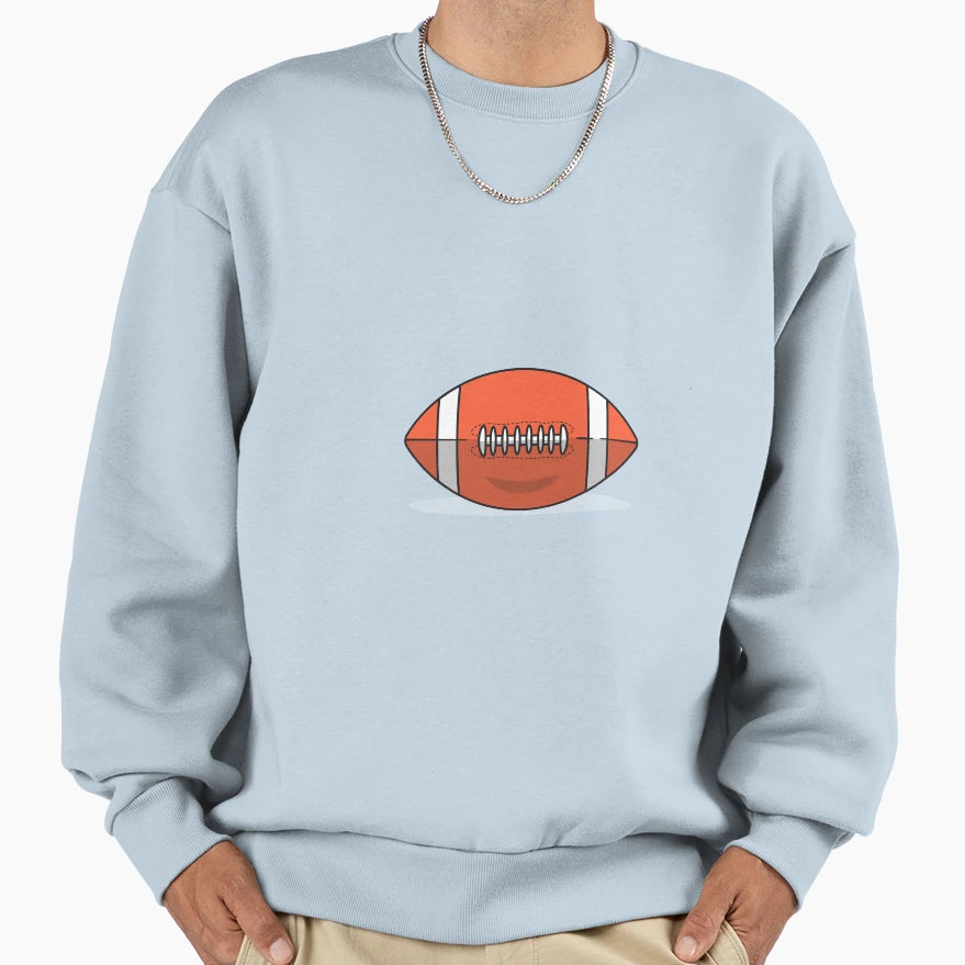American Football Sweatshirt - Casual Everyday Wear Men Women - T-Shirt, Sweatshirt, Hoodie