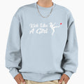 Kick Like Aflw Sweatshirt - Aesthetic Graphic Unisex - T-Shirt, Sweatshirt, Hoodie