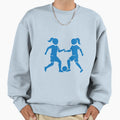 Soccer Silhouette Football Players Sweatshirt - Aesthetic Graphic Unisex - T-Shirt, Sweatshirt, Hoodie