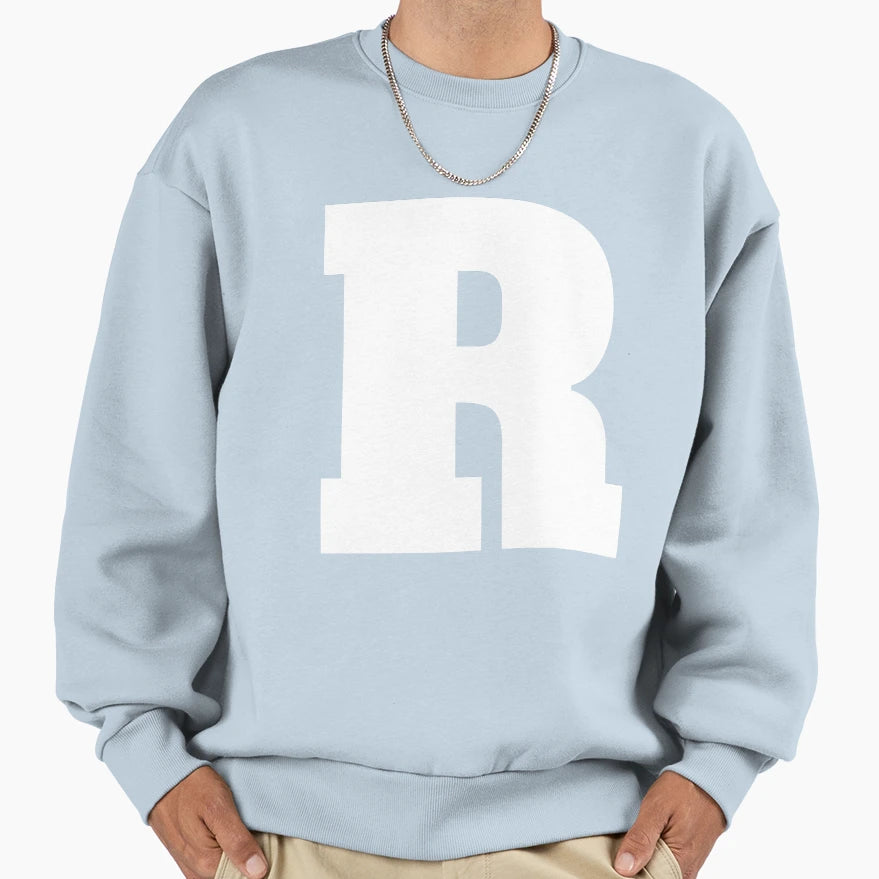 Alphabet R Uppercase Letter R Letter R Sweatshirt - Unique Graphic Unisex - T-Shirt, Sweatshirt, Hoodie