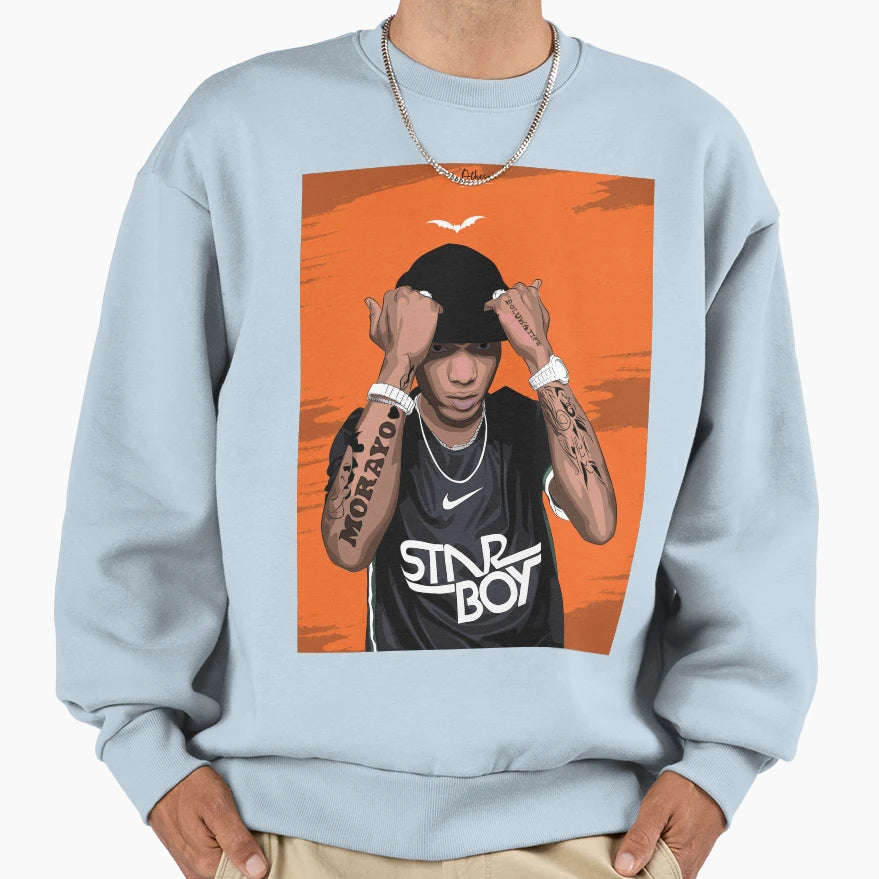 Wizkid Sweatshirt - Streetwear Style Unisex - T-Shirt, Sweatshirt, Hoodie