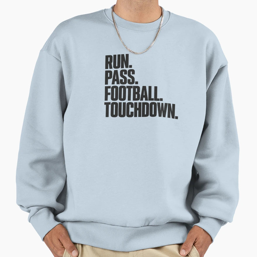 Football Season Sweatshirt - Unique Graphic Men Women - T-Shirt, Sweatshirt, Hoodie