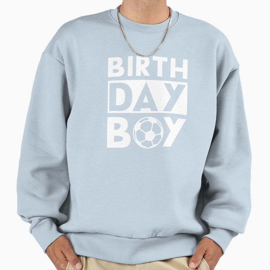 Soccer Football Birthday Sweatshirt - Unique Graphic Unisex - T-Shirt, Sweatshirt, Hoodie