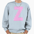 Letter Z Zebra Sweatshirt - Aesthetic Graphic Men Women - T-Shirt, Sweatshirt, Hoodie