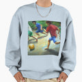 Playing Soccer Sweatshirt - Aesthetic Graphic Unisex - T-Shirt, Sweatshirt, Hoodie