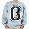 Big Varsity Letter G Sweatshirt - Custom Art Print Men Women - T-Shirt, Sweatshirt, Hoodie