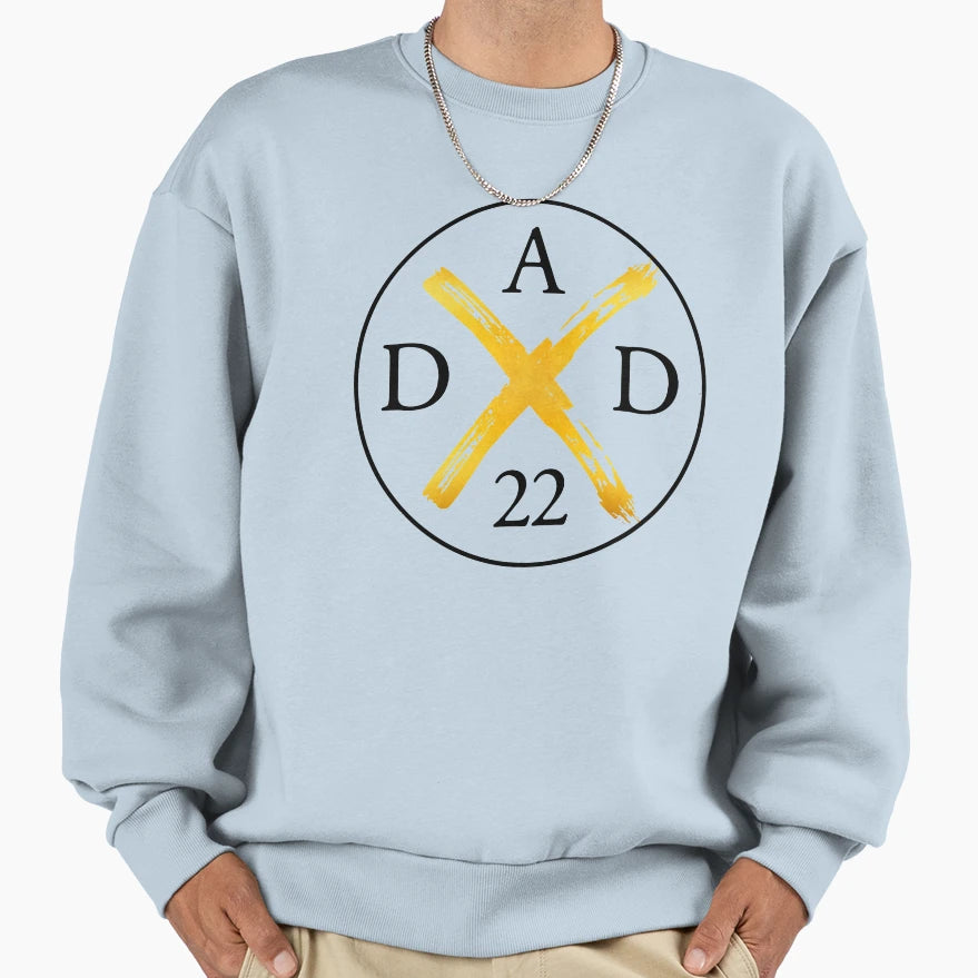 Dad 22 Fathers Day Best Daddy 2022 Sweatshirt - Trendy Graphic Men Women - T-Shirt, Sweatshirt, Hoodie