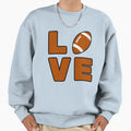 Love Football Sweatshirt - Aesthetic Graphic Men Women - T-Shirt, Sweatshirt, Hoodie