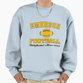 Emerson Football Undefeated College Sweatshirt - Graphic Print for Adults - T-Shirt, Sweatshirt, Hoodie