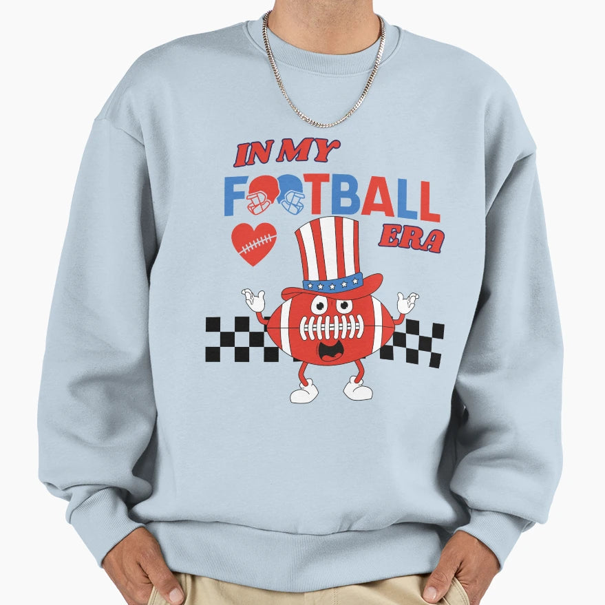My Football Mom Era 2024 Sweatshirt - Custom Art Print Unisex - T-Shirt, Sweatshirt, Hoodie