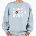 Best Coach Ever Football White Sweatshirt - Novelty Apparel Men Women - T-Shirt, Sweatshirt, Hoodie