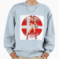 Danish Football Sweatshirt - Custom Art Print Men Women - T-Shirt, Sweatshirt, Hoodie