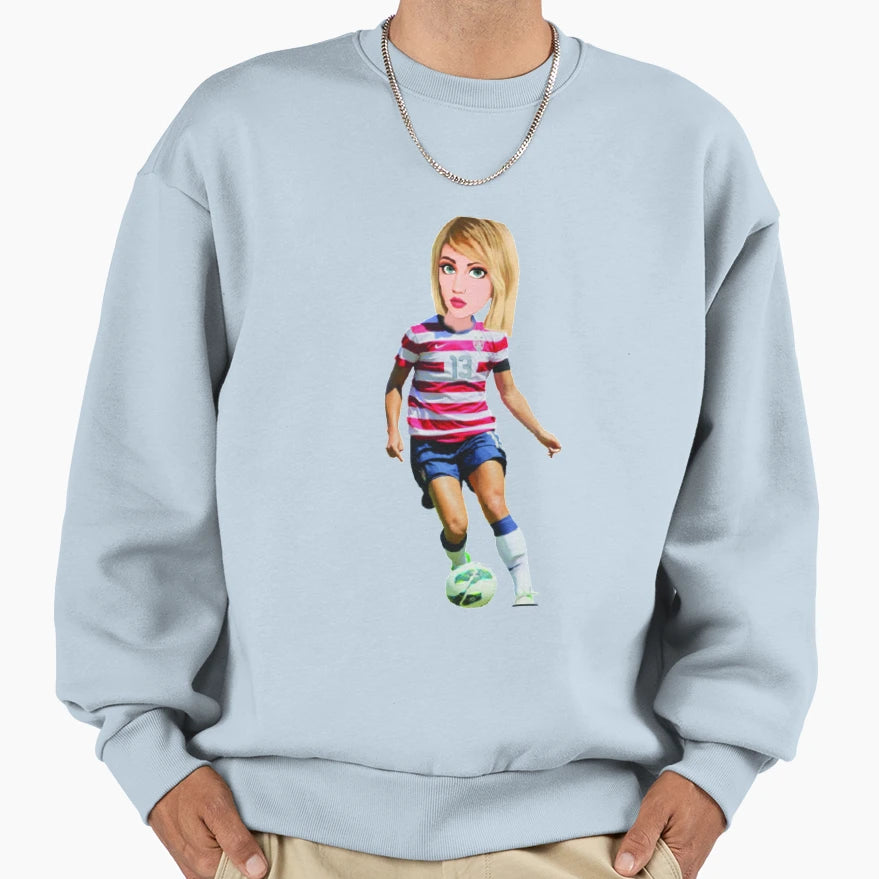 I Am But I Am Soccer Player Sweatshirt - Trendy Graphic for Adults - T-Shirt, Sweatshirt, Hoodie