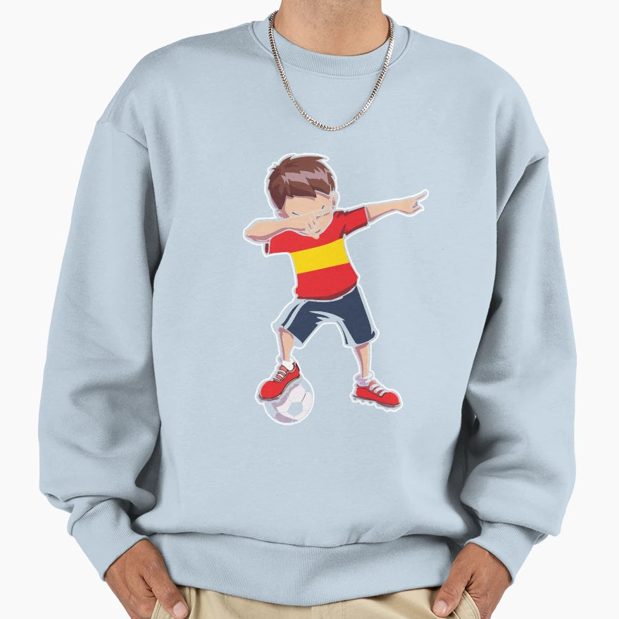 Spain Jersey Football Fan Em 2021 Sweatshirt - Graphic Print Unisex - T-Shirt, Sweatshirt, Hoodie