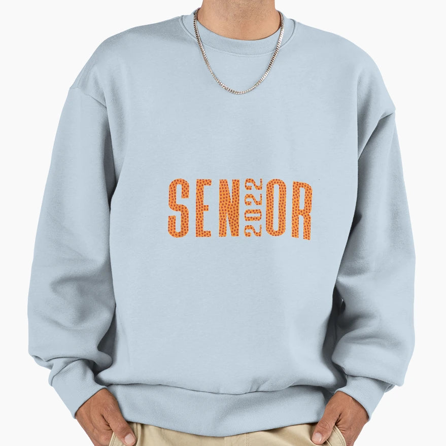 Basketball Player Gift Senior Sweatshirt - Aesthetic Graphic for Adults - T-Shirt, Sweatshirt, Hoodie